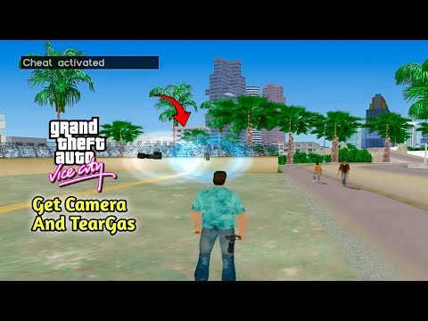 Spawn Camera And Teargas By Cheat Code