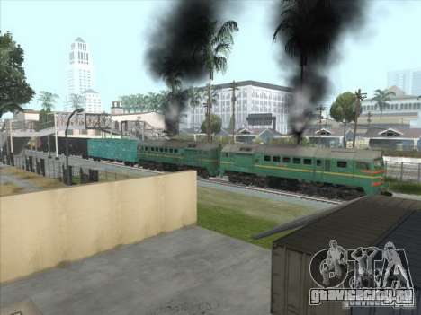 Грузовой тепловоз 2М62-1184 для GTA San Andreas