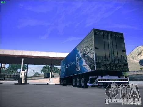 Прицеп для Scania R620 Dubai Trans для GTA San Andreas