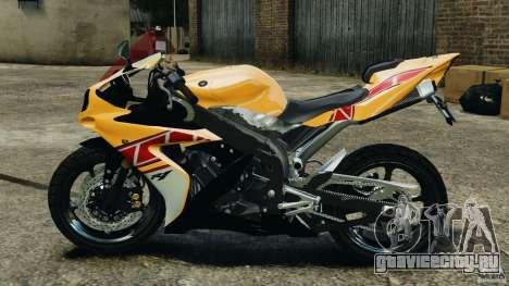 Yamaha YZF-R1 2012 для GTA 4