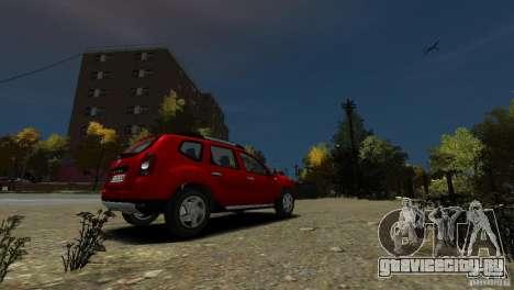 Dacia Duster SUV 4x4 2010 для GTA 4