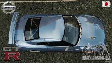 Nissan GT-R 35 rEACT v1.0 для GTA 4
