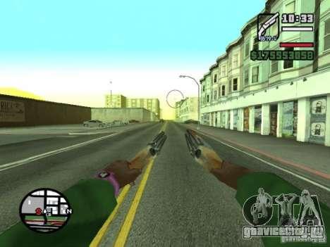 Вид от первого лица (First-Person mod) для GTA San Andreas