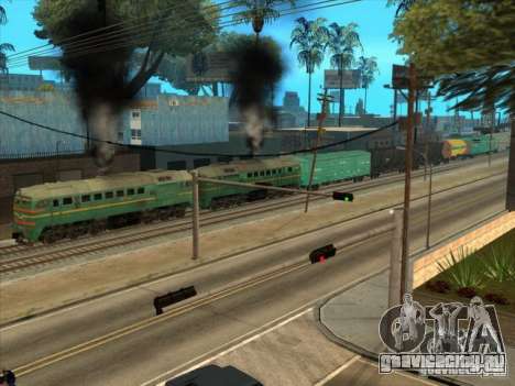 Грузовой тепловоз 2М62-1184 для GTA San Andreas