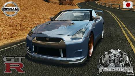Nissan GT-R 35 rEACT v1.0 для GTA 4