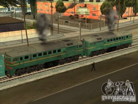 Грузовой тепловоз 2М62-1184 для GTA San Andreas