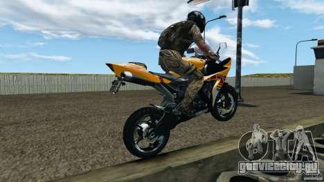 Yamaha YZF-R1 2012 для GTA 4
