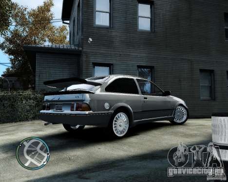 Ford Sierra RS500 Cosworth v1.0 для GTA 4