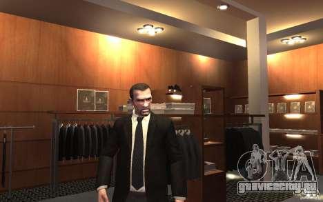 Открытые пиджаки с галстуками для GTA 4