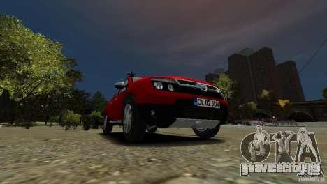 Dacia Duster SUV 4x4 2010 для GTA 4