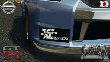 Nissan GT-R 35 rEACT v1.0 для GTA 4