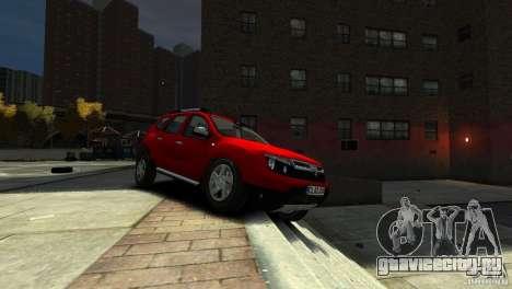 Dacia Duster SUV 4x4 2010 для GTA 4
