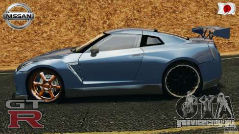 Nissan GT-R 35 rEACT v1.0 для GTA 4