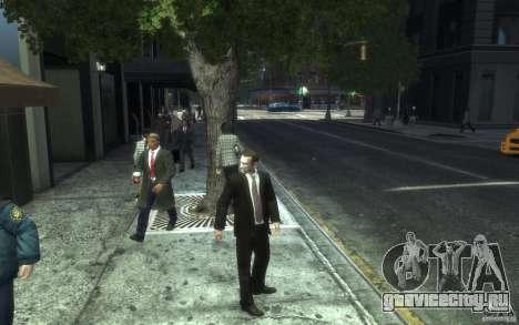 Открытые пиджаки с галстуками для GTA 4