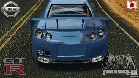 Nissan GT-R 35 rEACT v1.0 для GTA 4