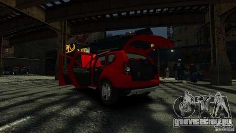 Dacia Duster SUV 4x4 2010 для GTA 4