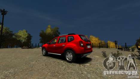 Dacia Duster SUV 4x4 2010 для GTA 4