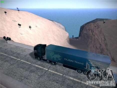 Прицеп для Scania R620 Dubai Trans для GTA San Andreas