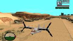Bell V-22 Osprey для GTA San Andreas