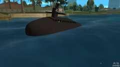 Vice City Submarine without face для GTA Vice City