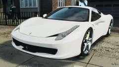 Ferrari 458 Italia 2010 v2.0 для GTA 4