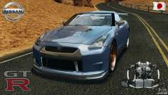 Nissan GT-R 35 rEACT v1.0 для GTA 4