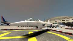 Liberty City Air Force Jet without landing gears (без шосси) для GTA 4