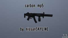 Carbon MP5 с глушителем