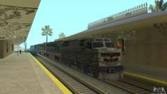 Камуфляжный поезд для GTA San Andreas