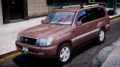 Toyota Land Cruiser 100 Stock для GTA 4