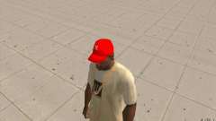 Кепка newyorkyankiys красная для GTA San Andreas