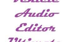 Vehicle Audio Editor Ultimate 1.3 для GTA San Andreas