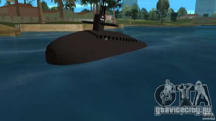 Vice City Submarine without face для GTA Vice City