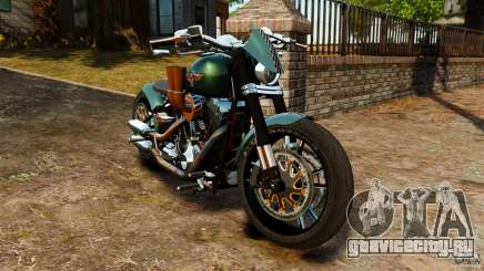 Harley Davidson Fat Boy Lo Racing Bobber для GTA 4