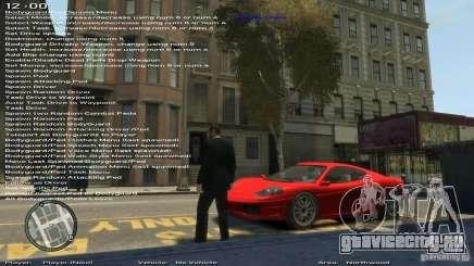 Simple Trainer Version 6.2 для 1.0.6.0 - 1.0.7.0 для GTA 4