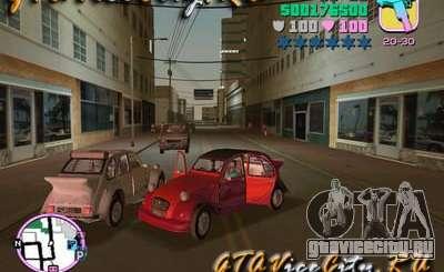 Citroen 2CV spoiler для GTA Vice City
