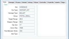 Weapon Editor для GTA 4