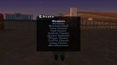 Cheat Menu для GTA San Andreas