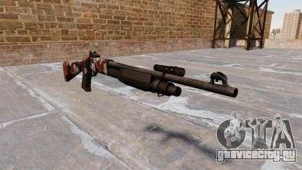 Ружьё Benelli M3 Super 90 bloodshot для GTA 4