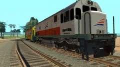 GE U18C CC 201 Indonesian Locomotive для GTA San Andreas