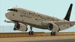 Airbus A321-200 Air New Zealand (Star Alliance) для GTA San Andreas