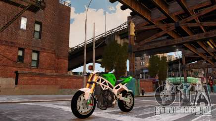 Kawasaki Ninja 636 Stunt для GTA 4