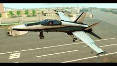 McDonnell Douglas FA-18 HARV v2 для GTA San Andreas
