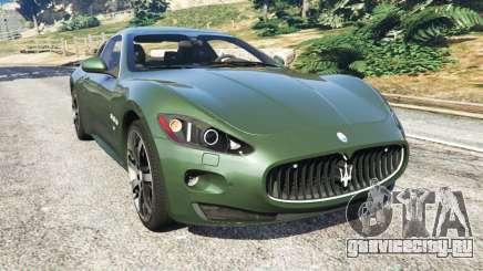 Maserati GranTurismo S 2010 для GTA 5