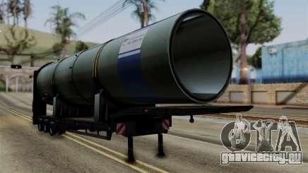 Overweight Trailer Black для GTA San Andreas