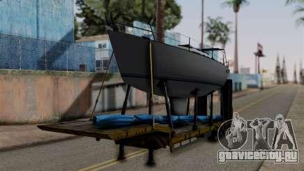 Overweight Trailer Yellow для GTA San Andreas