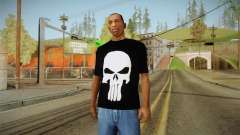 Футболка с черепом для GTA San Andreas