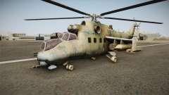 CoD Series - Mi-24D Hind Woodland для GTA San Andreas
