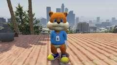 Conker The Squirrel для GTA 5