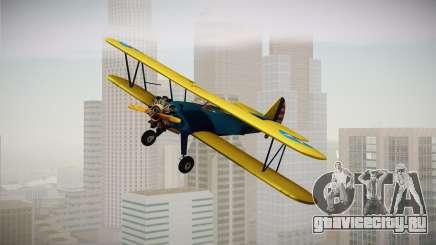 PT-17 Stearman Biplane для GTA San Andreas